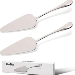 KSENDALO Pie Servers Set Stainless Steel of 2