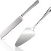 KSENDALO Elegant Wedding Cake Knife Server Set