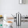 KSENDALO Stainless Steel Olive Oil Dispenser Bottle
