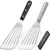KSENDALO Spatula Stainless Steel Set for Cooking 2 pack 11.8 inch (Free Shipping Worldwide)