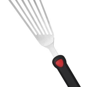 KSENDALO 13.15″ Fish Spatula Stainless Steel with Silicone Handle