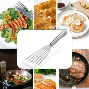 KSENDALO Spatula Stainless Steel Set for Cooking 2 pack 11.8 inch (Free Shipping Worldwide)