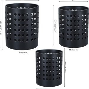 KSENDALO  Utensil Drying Rack,Metal Utensil Holder