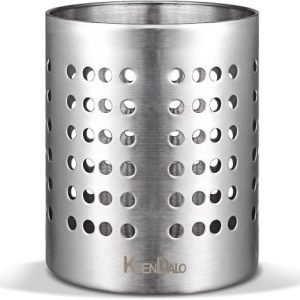 KSENDALO Kitchen Stainless Steel Utensil Holder and Silverware Drying Holder for Kitchen Home and Office (Free Shipping Worldwide)