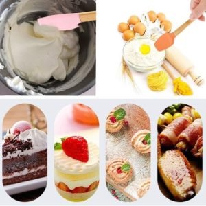 KSENDALO Silicone Small Spatulas Set of 5