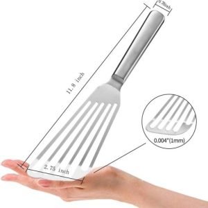 KSENDALO Spatula Stainless Steel Set for Cooking 2 pack 11.8 inch (Free Shipping Worldwide)