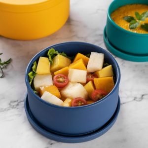 KSENDALO Silicone Bowls with Lids, Set of 3 Reusable Food Storage & Mixing Bowls, 44oz/23.6oz/13.5oz, BPA-Free, Leakproof, Dishwasher Safe, Microwave & Freezer Safe, Multicolor for Home, Camping, Meal Prep (Free Shipping Worldwide)
